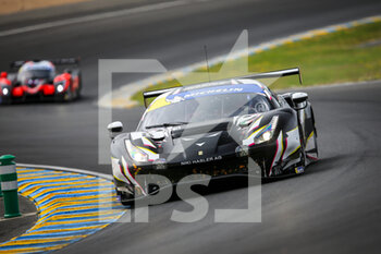 2021-08-21 - 08 Penttinen Rory (fin), Sargeant Logan (usa), Iron Lynx, Ferrari 488 GT3, action during the 2021 Road to Le Mans, 4th round of the 2021 Michelin Le Mans Cup on the Circuit des 24 Heures du Mans, from August 18 to 21, 2021 in Le Mans, France - Photo Joao Filipe / DPPI - 2021 ROAD TO LE MANS, 4TH ROUND OF THE 2021 MICHELIN LE MANS CUP - ENDURANCE - MOTORS