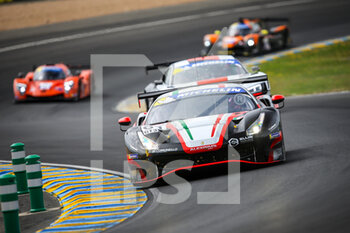 2021-08-21 - 61 Forgione Gino (swi), Montermini Andrea (ita), AF Corse, Ferrari 488 GT3, action during the 2021 Road to Le Mans, 4th round of the 2021 Michelin Le Mans Cup on the Circuit des 24 Heures du Mans, from August 18 to 21, 2021 in Le Mans, France - Photo Joao Filipe / DPPI - 2021 ROAD TO LE MANS, 4TH ROUND OF THE 2021 MICHELIN LE MANS CUP - ENDURANCE - MOTORS
