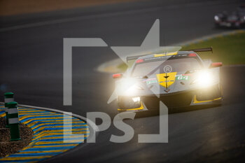 2021-08-22 - 64 Tandy Nick (gbr), Milner Tommy (usa), Sims Alexander (gbr), Corvette Racing, Chevrolet Corvette C8.R, action during the 24 Hours of Le Mans 2021, 4th round of the 2021 FIA World Endurance Championship, FIA WEC, on the Circuit de la Sarthe, from August 21 to 22, 2021 in Le Mans, France - Photo Joao Filipe / DPPI - 24 HOURS OF LE MANS 2021, 4TH ROUND OF THE 2021 FIA WORLD ENDURANCE CHAMPIONSHIP, WEC - ENDURANCE - MOTORS