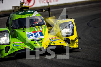 2021-08-22 - 34 Smiechowski Jakub (pol), Van der Zande Renger (nld), Brundle Alex (gbr), Inter Europol Competition, Oreca 07 - Gibson, action during the 24 Hours of Le Mans 2021, 4th round of the 2021 FIA World Endurance Championship, FIA WEC, on the Circuit de la Sarthe, from August 21 to 22, 2021 in Le Mans, France - Photo Germain Hazard / DPPI - 24 HOURS OF LE MANS 2021, 4TH ROUND OF THE 2021 FIA WORLD ENDURANCE CHAMPIONSHIP, WEC - ENDURANCE - MOTORS