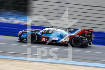 2021-08-22 - 36 Negrao André (bra), Lapierre Nicolas (fra), Vaxivière Matthieu (fra), Alpine Elf Matmut, Alpine A480 - Gibson, action during the 24 Hours of Le Mans 2021, 4th round of the 2021 FIA World Endurance Championship, FIA WEC, on the Circuit de la Sarthe, from August 21 to 22, 2021 in Le Mans, France - Photo Xavi Bonilla / DPPI - 24 HOURS OF LE MANS 2021, 4TH ROUND OF THE 2021 FIA WORLD ENDURANCE CHAMPIONSHIP, WEC - ENDURANCE - MOTORS