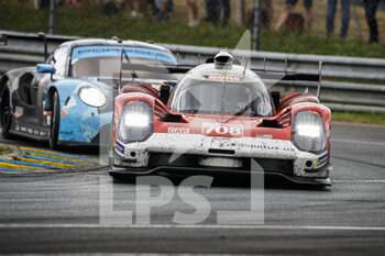 2021-08-22 - 708 Derani Pipo (bra), Mailleux Franck (fra), Pla Olivier (fra), Glickenhaus Racing, Glickenhaus 007 LMH, action during the 24 Hours of Le Mans 2021, 4th round of the 2021 FIA World Endurance Championship, FIA WEC, on the Circuit de la Sarthe, from August 21 to 22, 2021 in Le Mans, France - Photo Xavi Bonilla / DPPI - 24 HOURS OF LE MANS 2021, 4TH ROUND OF THE 2021 FIA WORLD ENDURANCE CHAMPIONSHIP, WEC - ENDURANCE - MOTORS