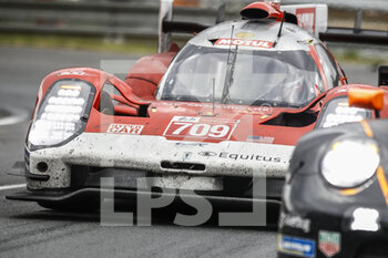 2021-08-22 - 709 Briscoe Ryan (nzl), Westbrook Richard (gbr), Dumas Romain (fra), Glickenhaus Racing, Glickenhaus 007 LMH, action during the 24 Hours of Le Mans 2021, 4th round of the 2021 FIA World Endurance Championship, FIA WEC, on the Circuit de la Sarthe, from August 21 to 22, 2021 in Le Mans, France - Photo Xavi Bonilla / DPPI - 24 HOURS OF LE MANS 2021, 4TH ROUND OF THE 2021 FIA WORLD ENDURANCE CHAMPIONSHIP, WEC - ENDURANCE - MOTORS