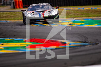 2021-08-22 - 83 Perrodo François (fra), Nielsen Nicklas (dnk), Rovera Alessio (ita), AF Corse, Ferrari 488 GTE Evo, action during the 24 Hours of Le Mans 2021, 4th round of the 2021 FIA World Endurance Championship, FIA WEC, on the Circuit de la Sarthe, from August 21 to 22, 2021 in Le Mans, France - Photo Joao Filipe / DPPI - 24 HOURS OF LE MANS 2021, 4TH ROUND OF THE 2021 FIA WORLD ENDURANCE CHAMPIONSHIP, WEC - ENDURANCE - MOTORS