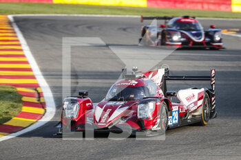 2021-09-18 - 29 Lahaye Matthieu (fra), Lahaye Jean-Baptiste (fra), Ultimate, Oreca 07 - Gibson, action during the 2021 4 Hours of Spa-Francorchamps, 5th round of the 2021 European Le Mans Series, from September 17 to 19, 2021 on the Circuit de Spa-Francorchamps, in Stavelot, Belgium - 2021 4 HOURS OF SPA-FRANCORCHAMPS, 5TH ROUND OF THE 2021 EUROPEAN LE MANS SERIES - ENDURANCE - MOTORS