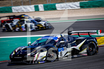 2021-10-21 - 08 Mastronardi Rino (ita), Ruberti Paolo (ita), Iron Lynx, Ferrari 488 GT3, action during the 6th round of the Michelin Le Mans Cup, from October 21 to 24, 2021 on the Algarve International Circuit, in Portimao, Portugal - 6TH ROUND OF THE MICHELIN LE MANS CUP - ENDURANCE - MOTORS