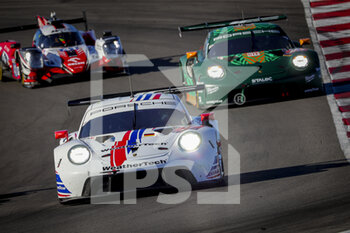 2021-10-21 - 77 Ried Christian (deu), Bruni Gianmaria (ita), MacNeil Cooper (usa), Proton Competition, Porsche 911 RSR - 19, action during the 2021 4 Hours of Portimao, 5th round of the 2021 European Le Mans Series, from October 21 to 24, 2021 on the Algarve International Circuit, in Portimao, Portugal - 2021 4 HOURS OF PORTIMAO, 5TH ROUND OF THE 2021 EUROPEAN LE MANS SERIES - ENDURANCE - MOTORS