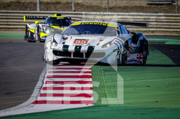 2021-10-21 - 55 Cameron Duncan (gbr), Griffin Matthew (irl), Perel David (zaf), Spirit of Race, Ferrari F488 GTE Evo, action during the 2021 4 Hours of Portimao, 5th round of the 2021 European Le Mans Series, from October 21 to 24, 2021 on the Algarve International Circuit, in Portimao, Portugal - 2021 4 HOURS OF PORTIMAO, 5TH ROUND OF THE 2021 EUROPEAN LE MANS SERIES - ENDURANCE - MOTORS