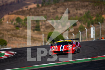 2021-10-21 - 61 Dezoteux Franck (fra), Ragues Pierre (fra), Ledogar Come (fra), AF Corse Ferrari 488 GTE EVO, action during the 2021 4 Hours of Portimao, 5th round of the 2021 European Le Mans Series, from October 21 to 24, 2021 on the Algarve International Circuit, in Portimao, Portugal - 2021 4 HOURS OF PORTIMAO, 5TH ROUND OF THE 2021 EUROPEAN LE MANS SERIES - ENDURANCE - MOTORS