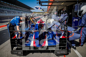 2021-10-21 - 22 Hanson Phil (gbr), Aberdein Jonathan (zaf), Gamble Tom (gbr), United Autosports, Oreca 07 - Gibson, action during the 2021 4 Hours of Portimao, 5th round of the 2021 European Le Mans Series, from October 21 to 24, 2021 on the Algarve International Circuit, in Portimao, Portugal - 2021 4 HOURS OF PORTIMAO, 5TH ROUND OF THE 2021 EUROPEAN LE MANS SERIES - ENDURANCE - MOTORS