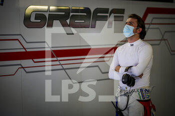 2021-10-21 - Robin Maxime (fra), Graff, Oreca 07 - Gibson, portrait during the 2021 4 Hours of Portimao, 5th round of the 2021 European Le Mans Series, from October 21 to 24, 2021 on the Algarve International Circuit, in Portimao, Portugal - 2021 4 HOURS OF PORTIMAO, 5TH ROUND OF THE 2021 EUROPEAN LE MANS SERIES - ENDURANCE - MOTORS