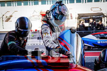 2021-10-23 - Allen James (aus), Panis Racing, Oreca 07 - Gibson, portrait during the 2021 4 Hours of Portimao, 5th round of the 2021 European Le Mans Series, from October 21 to 24, 2021 on the Algarve International Circuit, in Portimao, Portugal - 2021 4 HOURS OF PORTIMAO, 5TH ROUND OF THE 2021 EUROPEAN LE MANS SERIES - ENDURANCE - MOTORS