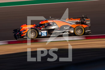 2021-10-23 - 26 Rusinov Roman (rus), Colapinto Franco (arg), De Vries Nyck (nld), G-Drive Racing, Aurus 01 - Gibson, action during the 2021 4 Hours of Portimao, 5th round of the 2021 European Le Mans Series, from October 21 to 24, 2021 on the Algarve International Circuit, in Portimao, Portugal - 2021 4 HOURS OF PORTIMAO, 5TH ROUND OF THE 2021 EUROPEAN LE MANS SERIES - ENDURANCE - MOTORS