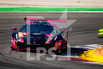 2021-10-22 - 83 Frey Rahel (che), Gatting Michelle (dnk), Bovy Sarah (bel), Iron Lynx, Ferrari F488 GTE Evo, action during the 2021 4 Hours of Portimao, 5th round of the 2021 European Le Mans Series, from October 21 to 24, 2021 on the Algarve International Circuit, in Portimao, Portugal - 2021 4 HOURS OF PORTIMAO, 5TH ROUND OF THE 2021 EUROPEAN LE MANS SERIES - ENDURANCE - MOTORS