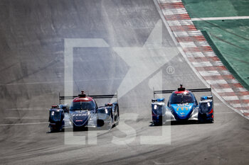 2021-10-24 - 22 Hanson Phil (gbr), Aberdein Jonathan (zaf), Gamble Tom (gbr), United Autosports, Oreca 07 - Gibson, action during the 2021 4 Hours of Portimao, 5th round of the 2021 European Le Mans Series, from October 21 to 24, 2021 on the Algarve International Circuit, in Portimao, Portugal - 2021 4 HOURS OF PORTIMAO, 5TH ROUND OF THE 2021 EUROPEAN LE MANS SERIES - ENDURANCE - MOTORS