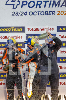 2021-10-24 - 04 Horr Laurents (deu), Berg Alain (lux), DKR Engineering, Duqueine M30 - D08 - Nissan, portrait podium during the 2021 4 Hours of Portimao, 5th round of the 2021 European Le Mans Series, from October 21 to 24, 2021 on the Algarve International Circuit, in Portimao, Portugal - 2021 4 HOURS OF PORTIMAO, 5TH ROUND OF THE 2021 EUROPEAN LE MANS SERIES - ENDURANCE - MOTORS