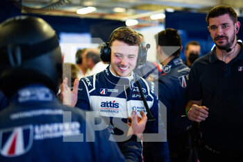 2021-10-24 - 22 Hanson Phil (gbr), Aberdein Jonathan (zaf), Gamble Tom (gbr), United Autosports, Oreca 07 - Gibson, celebration during the 2021 4 Hours of Portimao, 5th round of the 2021 European Le Mans Series, from October 21 to 24, 2021 on the Algarve International Circuit, in Portimao, Portugal - 2021 4 HOURS OF PORTIMAO, 5TH ROUND OF THE 2021 EUROPEAN LE MANS SERIES - ENDURANCE - MOTORS
