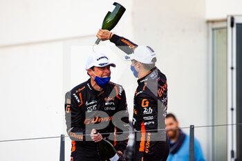 2021-10-24 - Menezes Gustavo (usa), G-Drive Racing, Aurus 01 - Gibson, portrait Falb John (usa), G-Drive Racing, Aurus 01 - Gibson, portrait during the 2021 4 Hours of Portimao, 5th round of the 2021 European Le Mans Series, from October 21 to 24, 2021 on the Algarve International Circuit, in Portimao, Portugal - 2021 4 HOURS OF PORTIMAO, 5TH ROUND OF THE 2021 EUROPEAN LE MANS SERIES - ENDURANCE - MOTORS
