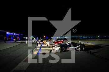 2021-10-24 - Awards ceremony during the 2021 4 Hours of Portimao, 5th round of the 2021 European Le Mans Series, from October 21 to 24, 2021 on the Algarve International Circuit, in Portimao, Portugal - 2021 4 HOURS OF PORTIMAO, 5TH ROUND OF THE 2021 EUROPEAN LE MANS SERIES - ENDURANCE - MOTORS