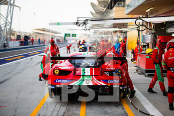 2021-10-28 - 52 Serra Daniel (bra), Molina Miguel (esp), AF Corse, Ferrari 488 GTE Evo, action during the 6 Hours of Bahrain, 5th round of the 2021 FIA World Endurance Championship, FIA WEC, on the Bahrain International Circuit, from October 28 to 30, 2021 in Sakhir, Bahrain - 6 HOURS OF BAHRAIN, 5TH ROUND OF THE 2021 FIA WORLD ENDURANCE CHAMPIONSHIP, FIA WEC - ENDURANCE - MOTORS
