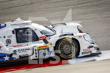 2021-10-29 - 21 Hedman Henrik (swe), Montoya Juan-Pablo (col), Hanley Ben (gbr), Dragonspeed USA, Oreca 07 - Gibson, action during the 6 Hours of Bahrain, 5th round of the 2021 FIA World Endurance Championship, FIA WEC, on the Bahrain International Circuit, from October 28 to 30, 2021 in Sakhir, Bahrain - 6 HOURS OF BAHRAIN, 5TH ROUND OF THE 2021 FIA WORLD ENDURANCE CHAMPIONSHIP, FIA WEC - ENDURANCE - MOTORS