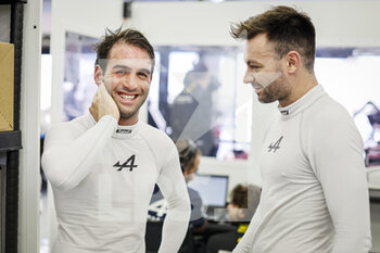 2021-10-29 - NEGRAO ANDRÉ (BRA), ALPINE ELF MATMUT, ALPINE A480 - GIBSON, PORTRAIT VAXIVIÈRE MATTHIEU (FRA), ALPINE ELF MATMUT, ALPINE A480 - GIBSON, PORTRAIT during the 6 Hours of Bahrain, 5th round of the 2021 FIA World Endurance Championship, FIA WEC, on the Bahrain International Circuit, from October 28 to 30, 2021 in Sakhir, Bahrain - 6 HOURS OF BAHRAIN, 5TH ROUND OF THE 2021 FIA WORLD ENDURANCE CHAMPIONSHIP, FIA WEC - ENDURANCE - MOTORS
