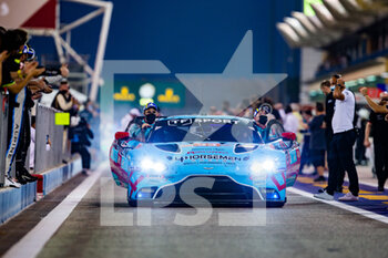 2021-10-30 - 33 Keating Ben (usa), Pereira Dylan (lux), Fraga Felipe (bra), TF Sport, Aston Martin Vantage AMR, action during the 6 Hours of Bahrain, 5th round of the 2021 FIA World Endurance Championship, FIA WEC, on the Bahrain International Circuit, from October 28 to 30, 2021 in Sakhir, Bahrain - 6 HOURS OF BAHRAIN, 5TH ROUND OF THE 2021 FIA WORLD ENDURANCE CHAMPIONSHIP, FIA WEC - ENDURANCE - MOTORS