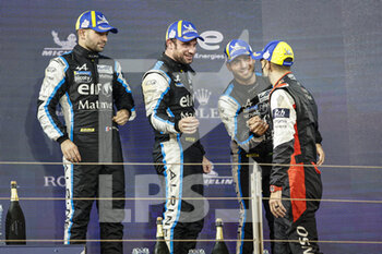 2021-10-30 - 36 Negrao Andre (bra), Lapierre Nicolas (fra), Vaxiviere Matthieu (fra), Alpine Elf Matmut, Alpine A480 - Gibson, PODIUM during the 6 Hours of Bahrain, 5th round of the 2021 FIA World Endurance Championship, FIA WEC, on the Bahrain International Circuit, from October 28 to 30, 2021 in Sakhir, Bahrain - 6 HOURS OF BAHRAIN, 5TH ROUND OF THE 2021 FIA WORLD ENDURANCE CHAMPIONSHIP, FIA WEC - ENDURANCE - MOTORS