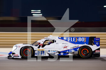 2021-11-04 - 21 Hedman Henrik (swe), Montoya Juan-Pablo (col), Hanley Ben (gbr), Dragonspeed USA, Oreca 07 - Gibson, action during the 8 Hours of Bahrain, 6th round of the 2021 FIA World Endurance Championship, FIA WEC, on the Bahrain International Circuit, from November 4 to 6, 2021 in Sakhir, Bahrain - 8 HOURS OF BAHRAIN, 6TH ROUND OF THE 2021 FIA WORLD ENDURANCE CHAMPIONSHIP, FIA WEC - ENDURANCE - MOTORS
