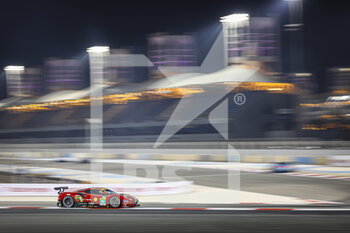 2021-11-04 - 51 Pier Guidi Alessandro (ita), Calado James (gbr), AF Corse, Ferrari 488 GTE Evo, action during the 8 Hours of Bahrain, 6th round of the 2021 FIA World Endurance Championship, FIA WEC, on the Bahrain International Circuit, from November 4 to 6, 2021 in Sakhir, Bahrain - 8 HOURS OF BAHRAIN, 6TH ROUND OF THE 2021 FIA WORLD ENDURANCE CHAMPIONSHIP, FIA WEC - ENDURANCE - MOTORS