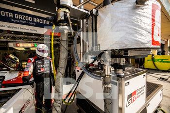 2021-11-05 - Toyota Gazoo Racing, Toyota GR010 - Hybrid, ambiance fuel essence pitlane, during the 8 Hours of Bahrain, 6th round of the 2021 FIA World Endurance Championship, FIA WEC, on the Bahrain International Circuit, from November 4 to 6, 2021 in Sakhir, Bahrain - 8 HOURS OF BAHRAIN, 6TH ROUND OF THE 2021 FIA WORLD ENDURANCE CHAMPIONSHIP, FIA WEC - ENDURANCE - MOTORS
