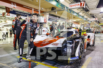 2021-11-05 - KOBAYASHI KAMUI (JPN), TOYOTA GAZOO RACING, TOYOTA GR010 - HYBRID, POLE POSITION during the 8 Hours of Bahrain, 6th round of the 2021 FIA World Endurance Championship, FIA WEC, on the Bahrain International Circuit, from November 4 to 6, 2021 in Sakhir, Bahrain - 8 HOURS OF BAHRAIN, 6TH ROUND OF THE 2021 FIA WORLD ENDURANCE CHAMPIONSHIP, FIA WEC - ENDURANCE - MOTORS