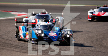 2021-11-06 - 36 Negrao Andre (bra), Lapierre Nicolas (fra), Vaxiviere Matthieu (fra), Alpine Elf Matmut, Alpine A480 - Gibson, action during the 8 Hours of Bahrain, 6th round of the 2021 FIA World Endurance Championship, FIA WEC, on the Bahrain International Circuit, from November 4 to 6, 2021 in Sakhir, Bahrain - 8 HOURS OF BAHRAIN, 6TH ROUND OF THE 2021 FIA WORLD ENDURANCE CHAMPIONSHIP, FIA WEC - ENDURANCE - MOTORS