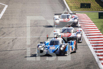 2021-11-06 - 36 Negrao Andre (bra), Lapierre Nicolas (fra), Vaxiviere Matthieu (fra), Alpine Elf Matmut, Alpine A480 - Gibson, action during the 8 Hours of Bahrain, 6th round of the 2021 FIA World Endurance Championship, FIA WEC, on the Bahrain International Circuit, from November 4 to 6, 2021 in Sakhir, Bahrain - 8 HOURS OF BAHRAIN, 6TH ROUND OF THE 2021 FIA WORLD ENDURANCE CHAMPIONSHIP, FIA WEC - ENDURANCE - MOTORS
