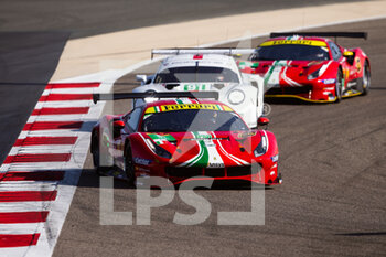 2021-11-06 - 51 Pier Guidi Alessandro (ita), Calado James (gbr), AF Corse, Ferrari 488 GTE Evo, action during the 8 Hours of Bahrain, 6th round of the 2021 FIA World Endurance Championship, FIA WEC, on the Bahrain International Circuit, from November 4 to 6, 2021 in Sakhir, Bahrain - 8 HOURS OF BAHRAIN, 6TH ROUND OF THE 2021 FIA WORLD ENDURANCE CHAMPIONSHIP, FIA WEC - ENDURANCE - MOTORS
