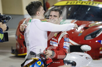 2021-11-06 - 51 Pier Guidi Alessandro (ita), Calado James (gbr), AF Corse, Ferrari 488 GTE Evo, VAINQUEUR, WINNER during the 8 Hours of Bahrain, 6th round of the 2021 FIA World Endurance Championship, FIA WEC, on the Bahrain International Circuit, from November 4 to 6, 2021 in Sakhir, Bahrain - 8 HOURS OF BAHRAIN, 6TH ROUND OF THE 2021 FIA WORLD ENDURANCE CHAMPIONSHIP, FIA WEC - ENDURANCE - MOTORS