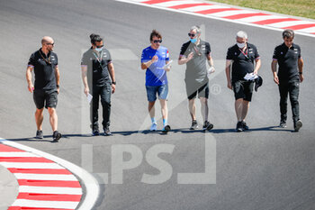 2021-07-29 - ALONSO Fernando (spa), Alpine F1 A521, portrait trackwalk during the Formula 1 Magyar Nagydij 2021, Hungarian Grand Prix, 11th round of the 2021 FIA Formula One World Championship from July 30 to August 1, 2021 on the Hungaroring, in Mogyorod, near Budapest, Hungary - Photo Antonin Vincent / DPPI - FORMULA 1 MAGYAR NAGYDIJ 2021, HUNGARIAN GRAND PRIX - FORMULA 1 - MOTORS