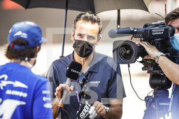 2021-07-29 - Canal + France journalist during the Formula 1 Magyar Nagydij 2021, Hungarian Grand Prix, 11th round of the 2021 FIA Formula One World Championship from July 30 to August 1, 2021 on the Hungaroring, in Mogyorod, near Budapest, Hungary - Photo Xavi Bonilla / DPPI - FORMULA 1 MAGYAR NAGYDIJ 2021, HUNGARIAN GRAND PRIX - FORMULA 1 - MOTORS