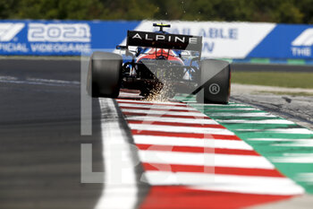2021-07-29 - 31 OCON Esteban (fra), Alpine F1 A521, action during the Formula 1 Magyar Nagydij 2021, Hungarian Grand Prix, 11th round of the 2021 FIA Formula One World Championship from July 30 to August 1, 2021 on the Hungaroring, in Mogyorod, near Budapest, Hungary - Photo DPPI - FORMULA 1 MAGYAR NAGYDIJ 2021, HUNGARIAN GRAND PRIX - FORMULA 1 - MOTORS