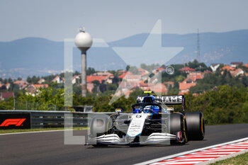 2021-07-30 - 06 LATIFI Nicholas (can), Williams Racing F1 FW43B, action during the Formula 1 Magyar Nagydij 2021, Hungarian Grand Prix, 11th round of the 2021 FIA Formula One World Championship from July 30 to August 1, 2021 on the Hungaroring, in Mogyorod, near Budapest, Hungary - Photo Antonin Vincent / DPPI - FORMULA 1 MAGYAR NAGYDIJ 2021, HUNGARIAN GRAND PRIX - FORMULA 1 - MOTORS