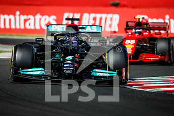 2021-07-30 - 44 HAMILTON Lewis (gbr), Mercedes AMG F1 GP W12 E Performance, action during the Formula 1 Magyar Nagydij 2021, Hungarian Grand Prix, 11th round of the 2021 FIA Formula One World Championship from July 30 to August 1, 2021 on the Hungaroring, in Mogyorod, near Budapest, Hungary - Photo Antonin Vincent / DPPI - FORMULA 1 MAGYAR NAGYDIJ 2021, HUNGARIAN GRAND PRIX - FORMULA 1 - MOTORS