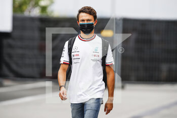 2021-07-31 - DE VRIES Nyck (ned), Reserve Driver of Mercedes AMG F1 GP, portrait during the Formula 1 Magyar Nagydij 2021, Hungarian Grand Prix, 11th round of the 2021 FIA Formula One World Championship from July 30 to August 1, 2021 on the Hungaroring, in Mogyorod, near Budapest, Hungary - Photo Xavi Bonilla / DPPI - FORMULA 1 MAGYAR NAGYDIJ 2021, HUNGARIAN GRAND PRIX - FORMULA 1 - MOTORS