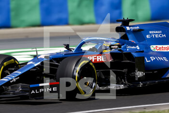 2021-07-31 - 14 ALONSO Fernando (spa), Alpine F1 A521, action during the Formula 1 Magyar Nagydij 2021, Hungarian Grand Prix, 11th round of the 2021 FIA Formula One World Championship from July 30 to August 1, 2021 on the Hungaroring, in Mogyorod, near Budapest, Hungary - Photo DPPI - FORMULA 1 MAGYAR NAGYDIJ 2021, HUNGARIAN GRAND PRIX - FORMULA 1 - MOTORS