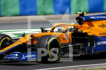 2021-07-31 - 04 NORRIS Lando (gbr), McLaren MCL35M, action during the Formula 1 Magyar Nagydij 2021, Hungarian Grand Prix, 11th round of the 2021 FIA Formula One World Championship from July 30 to August 1, 2021 on the Hungaroring, in Mogyorod, near Budapest, Hungary - Photo DPPI - FORMULA 1 MAGYAR NAGYDIJ 2021, HUNGARIAN GRAND PRIX - FORMULA 1 - MOTORS