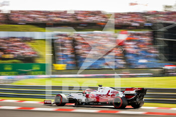 2021-07-31 - 07 RAIKKONEN Kimi (fin), Alfa Romeo Racing ORLEN C41, action during the Formula 1 Magyar Nagydij 2021, Hungarian Grand Prix, 11th round of the 2021 FIA Formula One World Championship from July 30 to August 1, 2021 on the Hungaroring, in Mogyorod, near Budapest, Hungary - Photo Antonin Vincent / DPPI - FORMULA 1 MAGYAR NAGYDIJ 2021, HUNGARIAN GRAND PRIX - FORMULA 1 - MOTORS