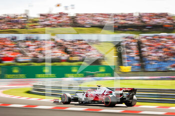 2021-07-31 - 07 RAIKKONEN Kimi (fin), Alfa Romeo Racing ORLEN C41, action during the Formula 1 Magyar Nagydij 2021, Hungarian Grand Prix, 11th round of the 2021 FIA Formula One World Championship from July 30 to August 1, 2021 on the Hungaroring, in Mogyorod, near Budapest, Hungary - Photo Antonin Vincent / DPPI - FORMULA 1 MAGYAR NAGYDIJ 2021, HUNGARIAN GRAND PRIX - FORMULA 1 - MOTORS