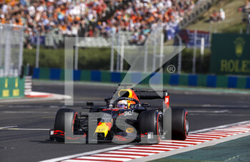 2021-07-31 - 33 VERSTAPPEN Max (nld), Red Bull Racing Honda RB16B, action during the Formula 1 Magyar Nagydij 2021, Hungarian Grand Prix, 11th round of the 2021 FIA Formula One World Championship from July 30 to August 1, 2021 on the Hungaroring, in Mogyorod, near Budapest, Hungary - Photo DPPI - FORMULA 1 MAGYAR NAGYDIJ 2021, HUNGARIAN GRAND PRIX - FORMULA 1 - MOTORS