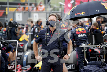 2021-08-01 - starting grid, grille de depart, HORNER Christian (gbr), Team Principal of Red Bull Racing, portrait during the Formula 1 Magyar Nagydij 2021, Hungarian Grand Prix, 11th round of the 2021 FIA Formula One World Championship from July 30 to August 1, 2021 on the Hungaroring, in Mogyorod, near Budapest, Hungary - Photo DPPI - FORMULA 1 MAGYAR NAGYDIJ 2021, HUNGARIAN GRAND PRIX - FORMULA 1 - MOTORS