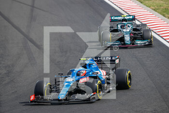 2021-08-01 - 31 OCON Esteban (fra), Alpine F1 A521, action during the Formula 1 Magyar Nagydij 2021, Hungarian Grand Prix, 11th round of the 2021 FIA Formula One World Championship from July 30 to August 1, 2021 on the Hungaroring, in Mogyorod, near Budapest, Hungary - Photo Antonin Vincent / DPPI - FORMULA 1 MAGYAR NAGYDIJ 2021, HUNGARIAN GRAND PRIX - FORMULA 1 - MOTORS