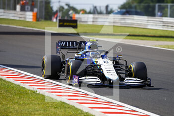 2021-08-01 - 06 LATIFI Nicholas (can), Williams Racing F1 FW43B, action during the Formula 1 Magyar Nagydij 2021, Hungarian Grand Prix, 11th round of the 2021 FIA Formula One World Championship from July 30 to August 1, 2021 on the Hungaroring, in Mogyorod, near Budapest, Hungary - Photo Xavi Bonilla / DPPI - FORMULA 1 MAGYAR NAGYDIJ 2021, HUNGARIAN GRAND PRIX - FORMULA 1 - MOTORS
